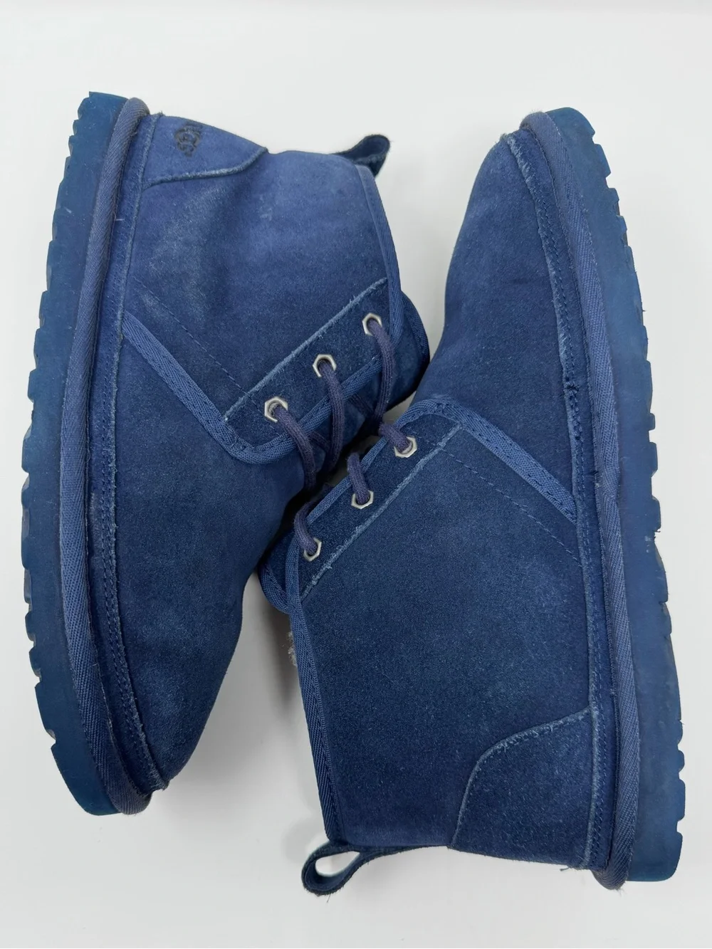 UGG Men's Navy Suede Chukka Boots sz. 10